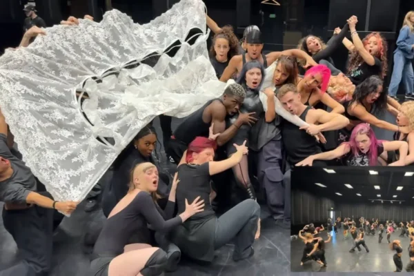 Lady Gaga a jej tanečníci bezchybne predviedli choreografiu „Abracadabra“